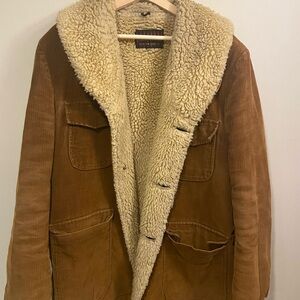 LakeForest Tan Sherpa Jacket